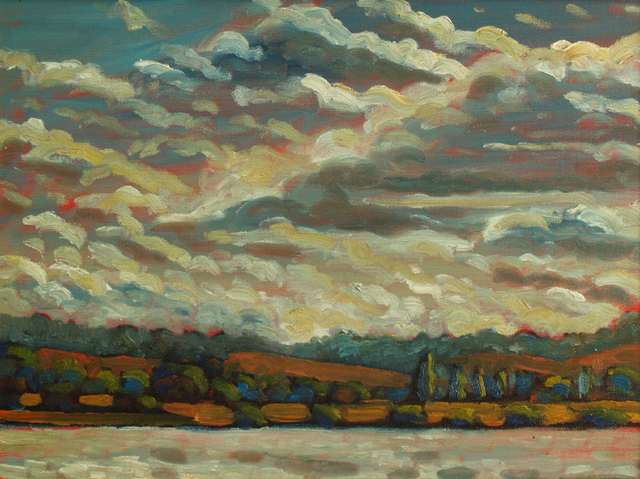 Hills and Clouds, for Tom Thompson