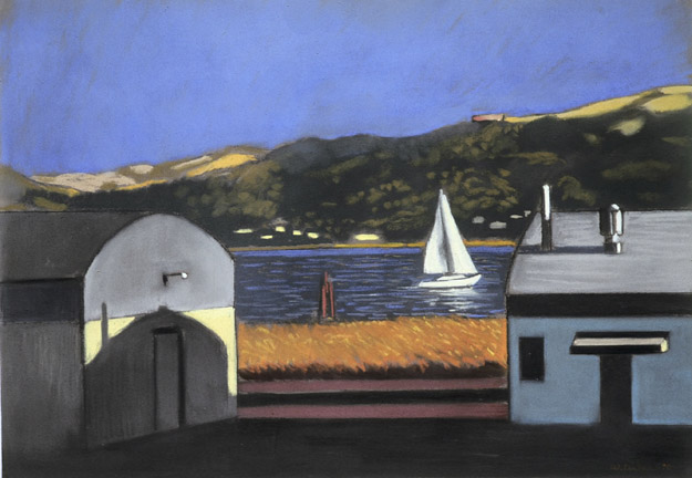 From the Studio, Benicia (Homage to Gile)