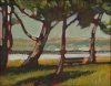 Trees in August, Martinez