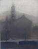 Chapel in Fog, St. Mary's College